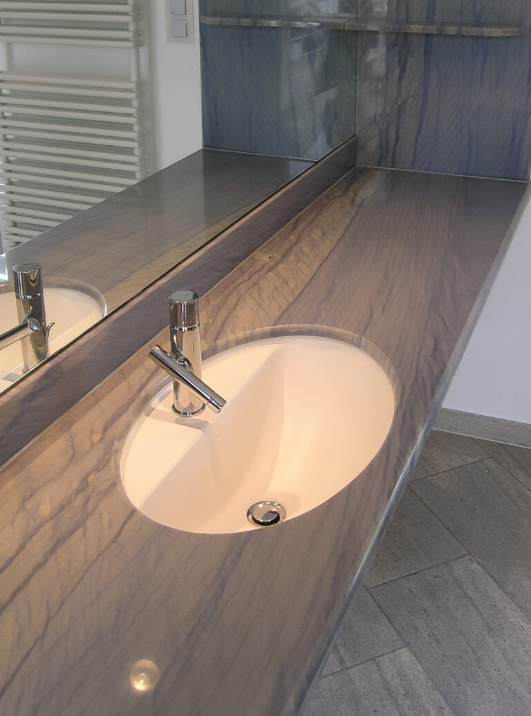 Waschtischplatten und Waschbecken – Künzel Natursteine